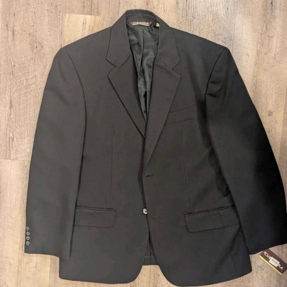 Cubavera Black Men's Blazer Nwt